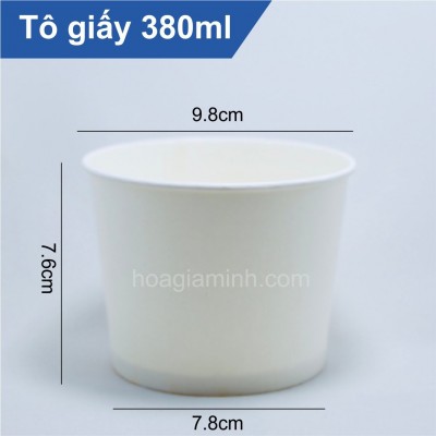 TÔ GIẤY 380 ML