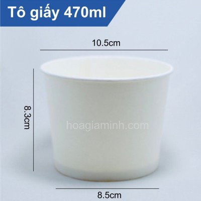 TÔ GIẤY 480 ML