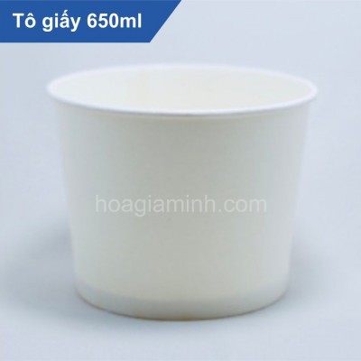 TÔ GIẤY 650 ML